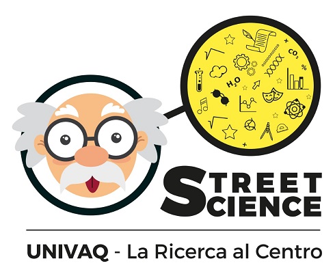 Street Science - Univaq - La Ricerca al Centro. Logo ufficiale di Street Science