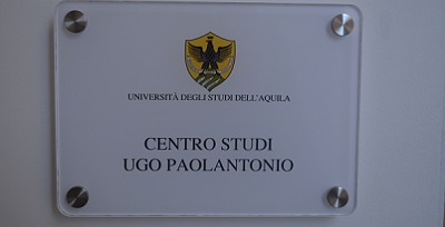 foto della Targa del Centro studi Ugo Paolantonio